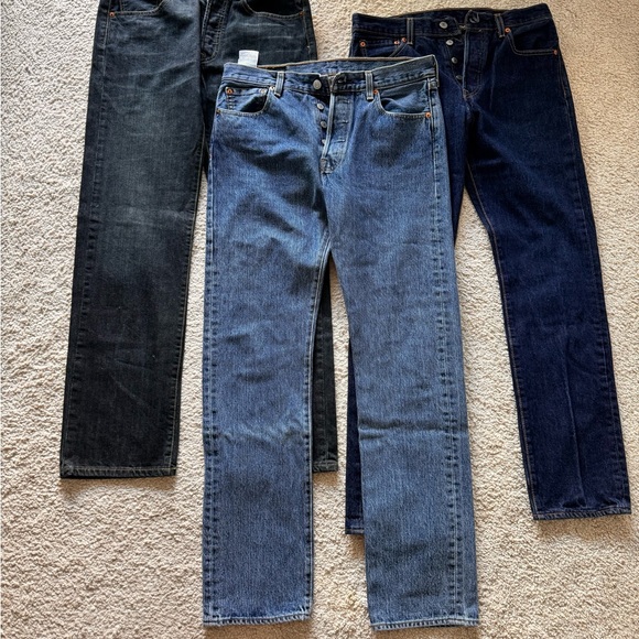 Men”s Levi Jeans style 501, 502, 511 black and blue - Picture 5 of 6